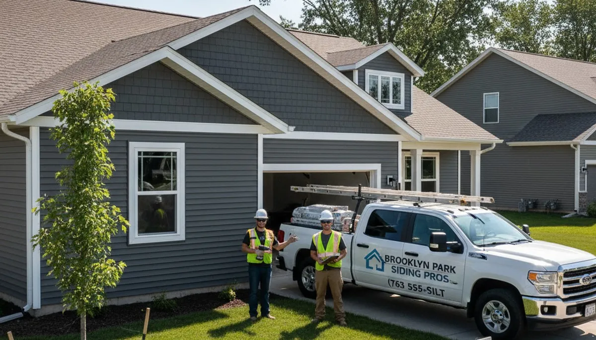 Professional vinyl siding installation on Minneapolis MN home exterior